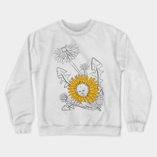 Dan the Dandy Dandelion Crewneck Sweatshirt